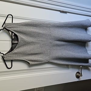 LOFT A-line textured dress